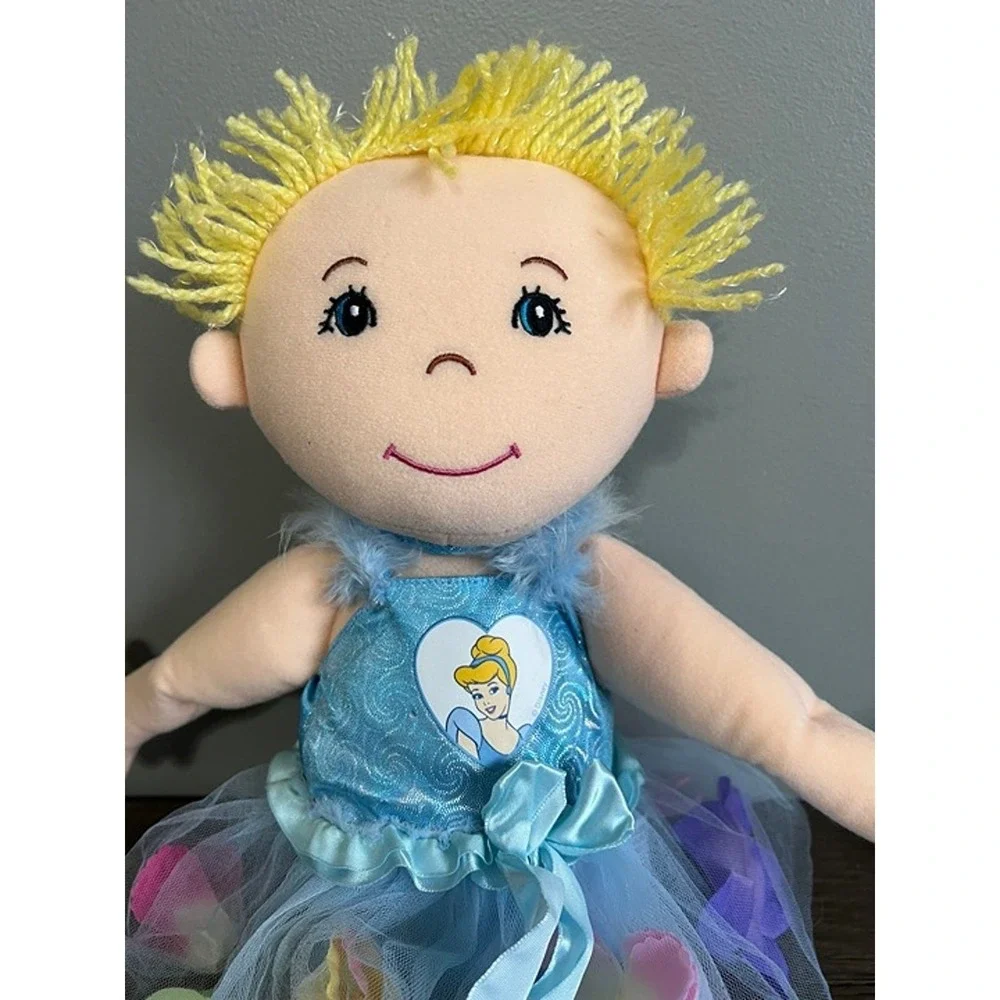 Disney Cinderella Plush Ballerina Rag Doll Creative‎ Designs Intl Blue Tutu 13